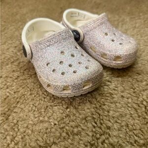 CROCS Glittery Kids Clogs